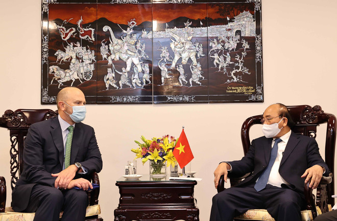 Chủ tịch nước tiếp các doanh nghiệp năng lượng hàng đầu Hoa Kỳ ảnh 1