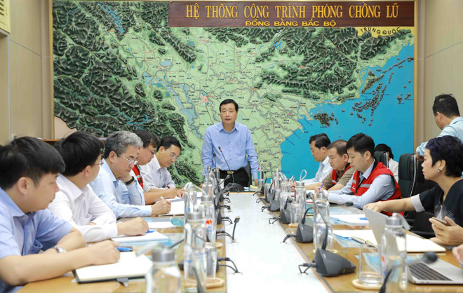 Tổ chức hai đoàn kiểm tra công tác ứng phó với vùng áp thấp ảnh 1