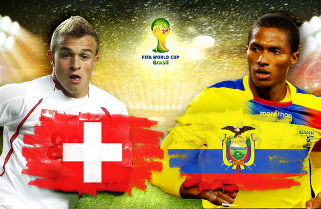 Thụy Sĩ - Ecuador: Thế trận công-thủ trái ngược ảnh 1