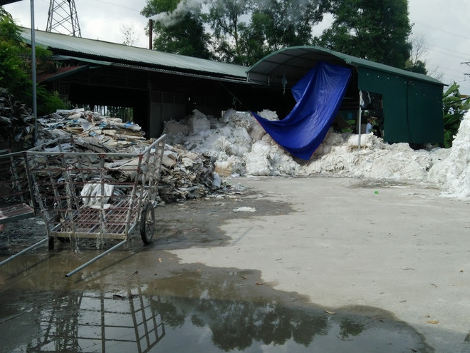 Nước thải, khí độc bủa vây thủ phủ nhựa tái chế tại thủ đô Hà Nội ảnh 6