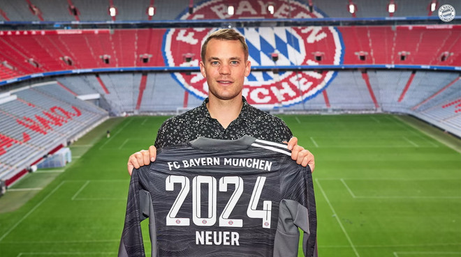 Thủ thành Manuel Neuer gắn bó với Bayern Munich đến năm 2024 ảnh 1