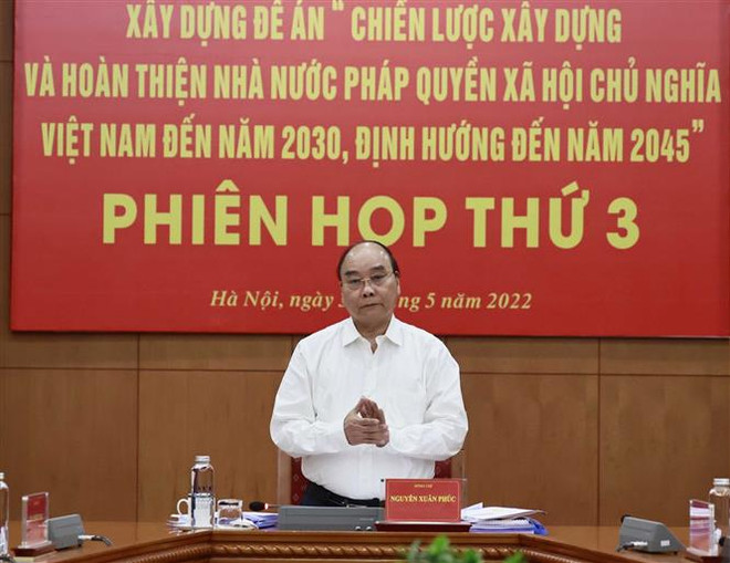 Phiên họp thứ 3 Ban Chỉ đạo xây dựng Đề án về Nhà nước pháp quyền ảnh 2