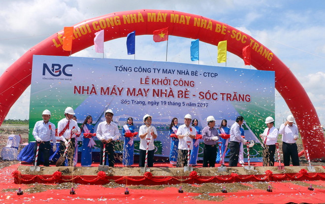 Khởi công xây dựng Nhà máy May Nhà Bè-Sóc Trăng 300 tỷ đồng ảnh 1