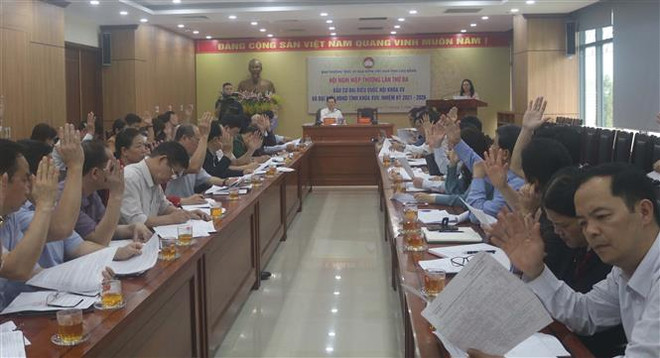 Các địa phương hiệp thương lần 3 thông qua danh sách người ứng cử ảnh 1