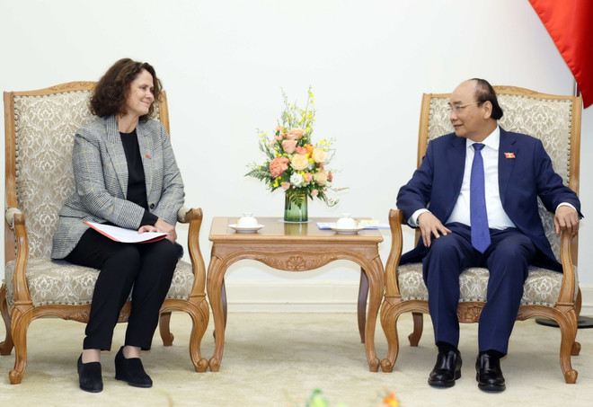 Thủ tướng tiếp Giám đốc Quốc gia Ngân hàng Thế giới tại Việt Nam ảnh 1