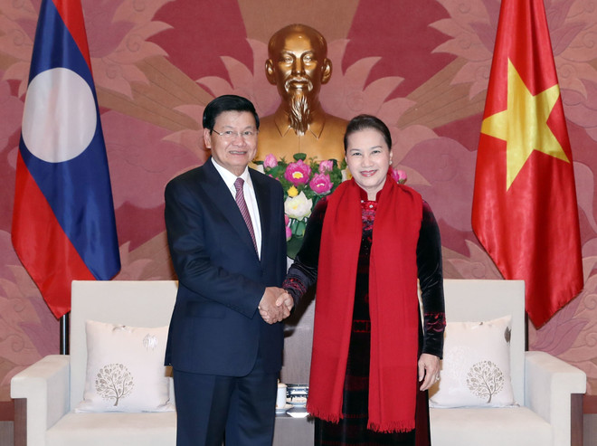 Quan hệ hợp tác hai Quốc hội Việt-Lào được triển khai tích cực ảnh 1