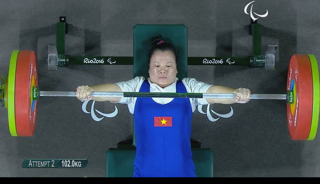 Linh Phượng mang huy chương đồng về cho đoàn Việt Nam. Đoàn thể thao Việt Nam có huy chương thứ 2 tại Paralympic 2016 ảnh 1