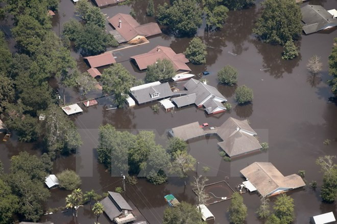 Mỹ: Bão Harvey có thể là thiên tai gây thiệt hại nhất trong lịch sử ảnh 1