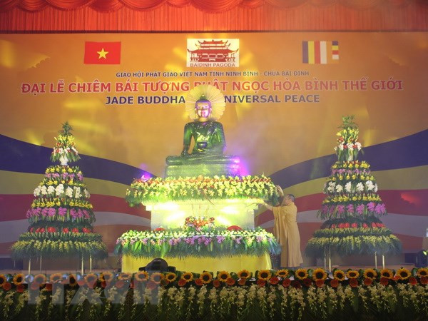 Quảng Ninh: Chiêm bái tượng Phật ngọc 3,8 tấn tại chùa Quỳnh Lâm ảnh 1