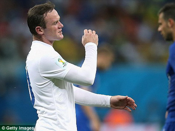 Wayne Rooney lo mất suất ở trận "sinh tử" với Uruguay ảnh 1