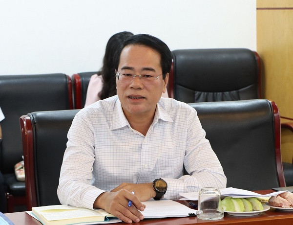 Cục trưởng Cục Biến đổi khí hậu Tăng Thế Cường. (Ảnh: PV/Vietnam+) 'Chống' biến đổi khí hậu: Việt Nam tham gia sâu, đóng góp thực chất ảnh 1