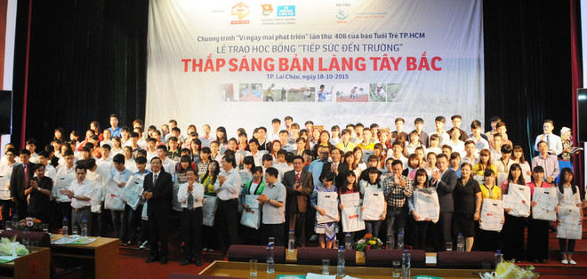 "Tiếp sức đến trường" cho 120 sinh viên vượt khó vùng Tây Bắc ảnh 1