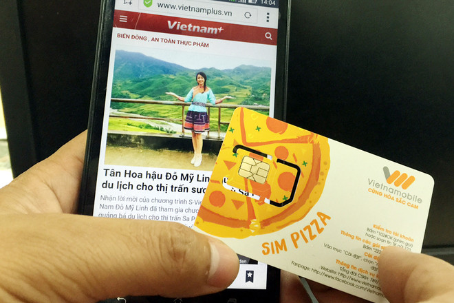 Vietnamobile ra mắt SIM Pizza, giá cước từ 680 đồng mỗi phút ảnh 1