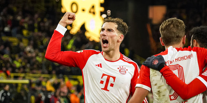 Bundesliga: Kane lập kỷ lục, góp công giúp Bayern vùi dập Dortmund ảnh 1