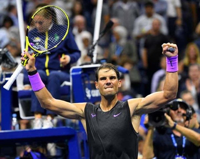 Rafael Nadal dễ dàng giành vé vào vòng 2 US Open 2019. (Nguồn: Reuters) US Open 2019 liên tiếp phải đón nhận cú sốc ngay từ vòng 1 ảnh 2