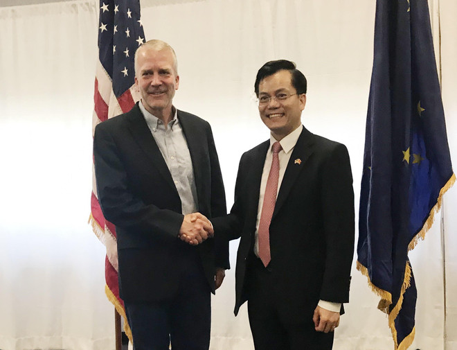 Tăng cường hợp tác giữa Việt Nam và bang Alaska của Mỹ ảnh 1