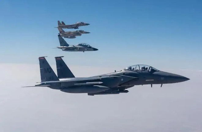 Quân đội Mỹ và Israel bắt đầu tham gia tập trận chung không quân ảnh 1