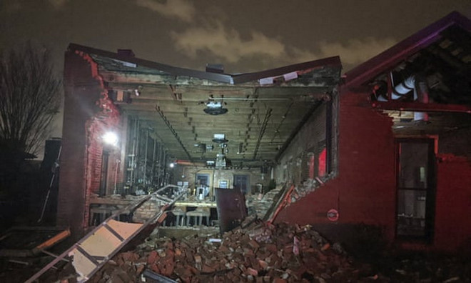 Mỹ: 7 người thiệt mạng trong trận lốc xoáy tại thành phố Nashville ảnh 1