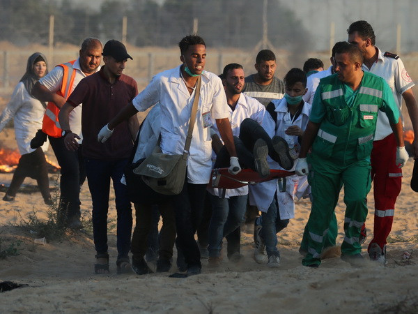 Hơn 180 người Palestine bị thương do đụng độ với binh sỹ Israel ảnh 1