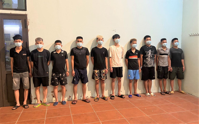 Bắc Ninh: Bắt giữ 10 thanh niên để điều tra về hành vi giết người ảnh 1