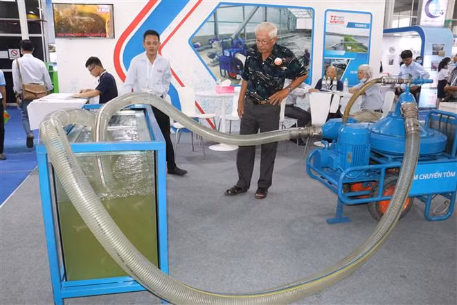Khai mạc Hội chợ Triển lãm công nghệ ngành tôm lần thứ 3 năm 2021 ảnh 1