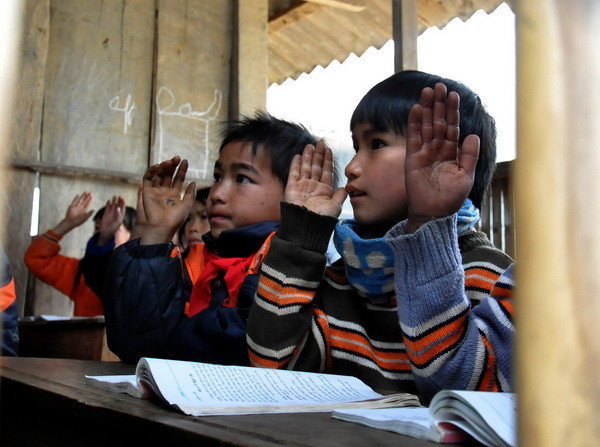 Những lớp học 30 ngày trên huyện vùng cao Mù Cang Chải ảnh 1