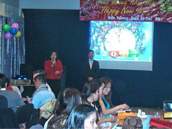 Cộng đồng người Việt Nam tại Na Uy vui đón Năm mới 2015 ảnh 1