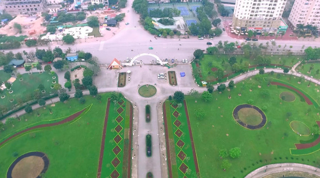 Xây bãi đỗ xe ngầm ở công viên Cầu Giấy: Liệu có đúng quy hoạch? ảnh 1