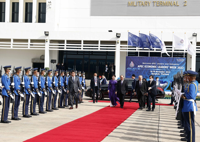 Chủ tịch nước kết thúc chuyến thăm Thái Lan và dự hội nghị APEC ảnh 1