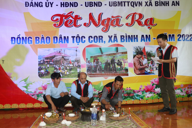 Quảng Ngãi: Độc đáo Tết Ngã rạ của đồng bào dân tộc Cor ảnh 1