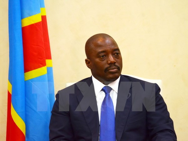 Tổng thống Cộng hòa Dân chủ Congo Joseph Kabila. (Nguồn: AFP/TTXVN) Tổng thống CHDC Congo đã đạt thỏa thuận từ bỏ quyền lực ảnh 1