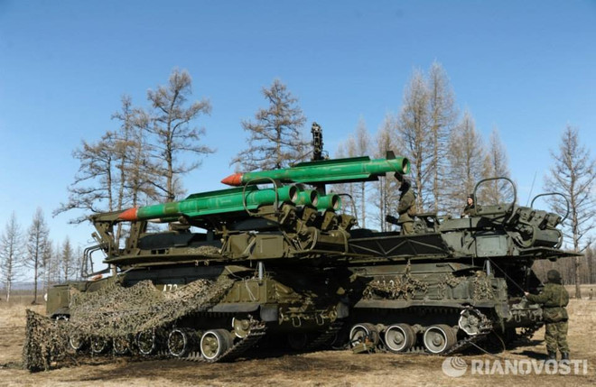 Quân đội Nga tập trận bắn tên lửa chống máy bay ảnh 6