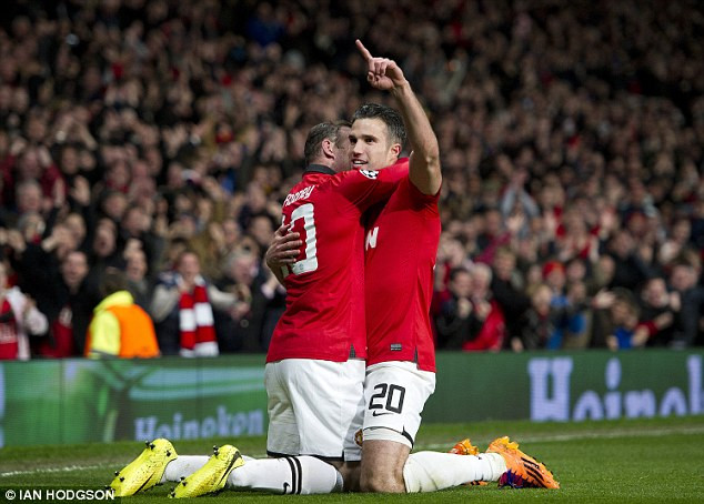 Chùm ảnh Robin van Persie đưa Man United vào tứ kết ảnh 7