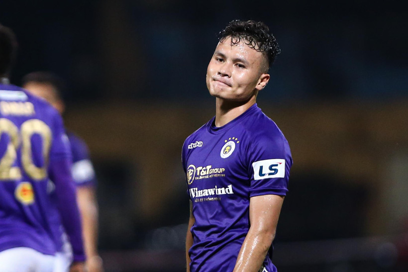 Quang Hải đang có phong độ cao thời điểm này, liên tục tỏa sáng ở Hà Nội FC gần đây. (Ảnh: Hiển Nguyễn/Vietnam+) 