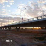 Cầu Hữu nghị Lào-Thái Lan số 5. (Ảnh: TTXVN phát)