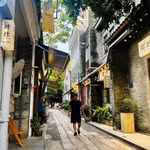 Khu phố cổ của Quảng Châu là sự hiện diện hài hòa giữa di sản và hiện đại. (Ảnh: Việt Đức/Vietnam+)