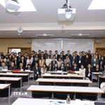 Hội thảo quy tụ đông đảo các chuyên gia Việt Nam đang làm việc tại các trường đại học, viện nghiên cứu uy tín của Nhật Bản. (Ảnh: Xuân Giao/TTXVN) 