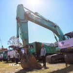 Dự án Khu phức hợp Khách sạn Hilton Garden Inn được khởi công xây dựng tại trung tâm phường Tân Ninh, tỉnh Tây Ninh. (Ảnh: Giang Phương/TTXVN)