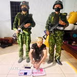 Lực lượng Biên phòng tỉnh Quảng Trị đấu tranh thành công chuyên án ma túy trên khu vực biên giới, bắt giữ 2 đối tượng liên quan. (Ảnh: TTXVN phát)