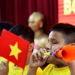 Thành phố Hồ Chí Minh: Khán giả nhí “xem” bóng đá bằng tai với tình yêu Tổ quốc