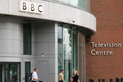 Trụ sở hãng tin BBC ở London, Anh. (Ảnh: AFP/TTXVN)