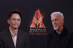 Rhymastic xúc động khi gặp đạo diễn phim Avatar 3 James Cameron