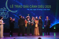 Những khoảnh khắc đẹp trong lễ trao giải Cánh Diều 2025