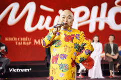 Nghệ sỹ Ưu tú Xuân Hinh "lấn sân" mảng điện ảnh. (Ảnh: Anh Vũ/Vietnam+)