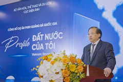 Thứ trưởng Bộ Văn hóa, Thể thao và Du lịch kêu gọi sự đồng hành, tạo điều kiện từ nhiều phía để hỗ trợ cho dự án "Profile đất nước của tôi." (Ảnh: Đoàn phim cung cấp)