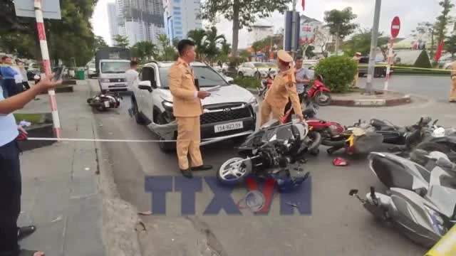 "Xe điên" đâm liên hoàn ở Hải Phòng, hàng chục người bị thương