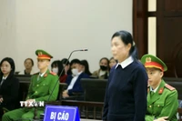 Bị cáo Hoàng Thị Thúy Lan, cựu Bí thư Tỉnh ủy Vĩnh Phúc (cũ). (Ảnh: Tuấn Anh/TTXVN)