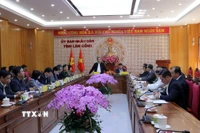 Phó Thủ tướng Bùi Thanh Sơn phát biểu chỉ đạo. (Ảnh: Chu Quốc Hùng/TTXVN)