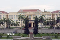 Trung tâm Xúc tiến đầu tư và Hỗ trợ doanh nghiệp tỉnh Phú Thọ được giao quản lý trụ sở Ủy ban Nhân dân tỉnh Vĩnh Phúc (cũ) - nơi hiện đang được nhiều đơn vị cùng sử dụng. (Ảnh: Hoàng Hùng/TTXVN)