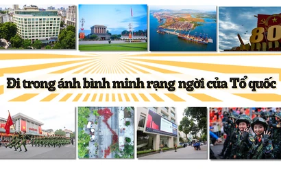 Đi trong ánh bình minh rạng ngời của Tổ quốc